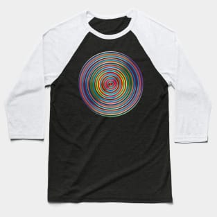 Concentric Colors Baseball T-Shirt